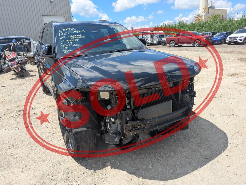 2024 jeep grand cherokee zabrac czesci 2